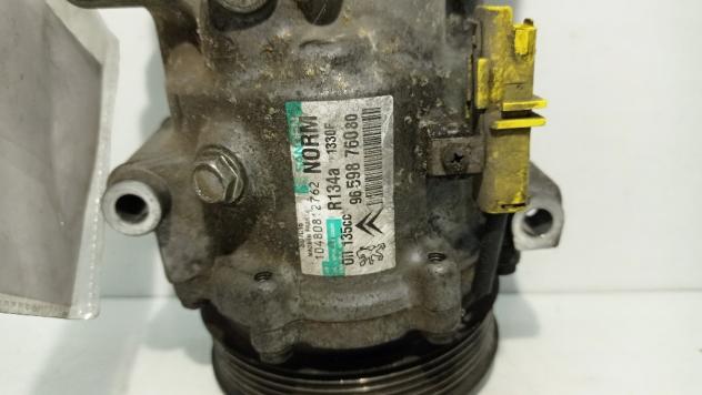 COMPRESSORE A/C CITROEN C4 Picasso Mk1 648728 DW10BTED4 diesel 1997 (0613) - Foto 4