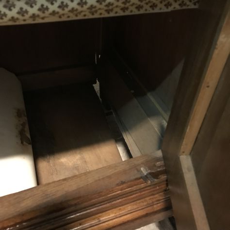 Credenza piattaia in noce - Foto 5