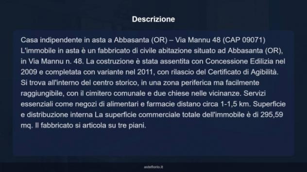 Immobile in asta di 295 m² con più di 5 locali in vendita a Abbasanta - Foto 17