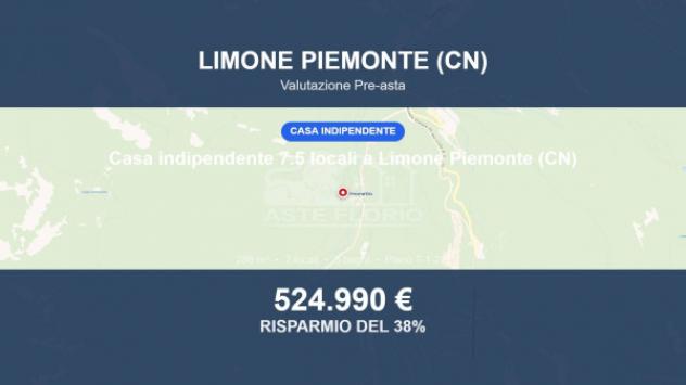 Immobile in asta di 286 m² con più di 5 locali in vendita a Limone Piemonte