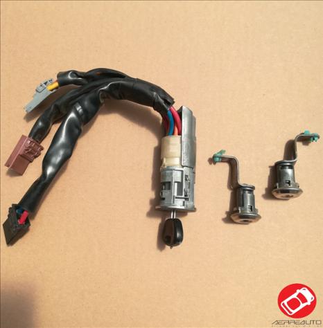 4G019 BLOCCHETTO ACCENSIONE   SERRATURA PORTE AIXAM 400 500 A.721 CITY SCOUTY