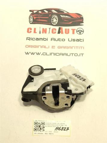 SERRATURA ANTERIORE SINISTRA TOYOTA Yaris Serie 690400D520 T43-11140F3 1NDTV (1416)