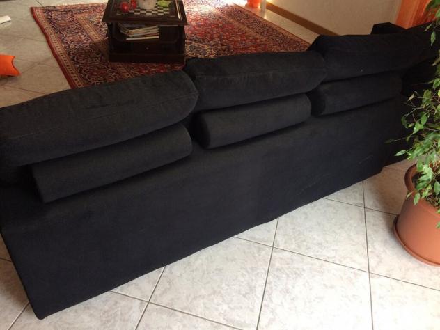 DIVANO ARTIGIANALE IN MICROFIBRA SFODERABILE - Foto 3