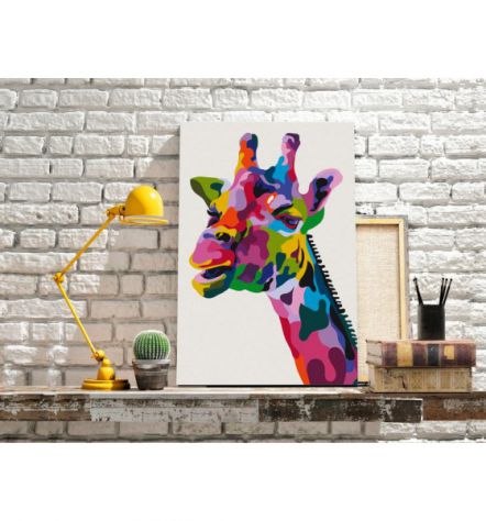Quadro Fai Da Te 40x60 Cm. Animali N. 25 ARREDALACASA Spedizione Gratis - Foto 2
