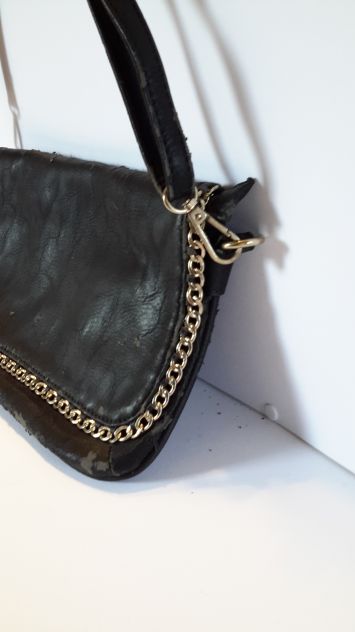 Borsa nera in ecopelle - Foto 4