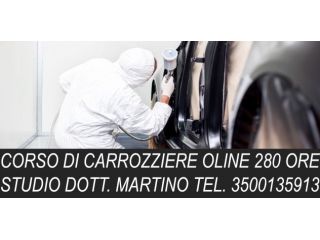 CORSO DI CARROZZIERE UDINE ONLINE. 280 ORE. LEGGE 122/92 ATECO 45.20.2