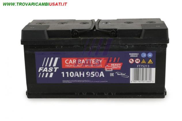 BATTERIA - 110AH 950A 393X175X190 P+ FT75213