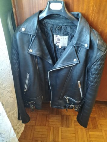 Giubbotto Chiodo modello originale London - Foto 4