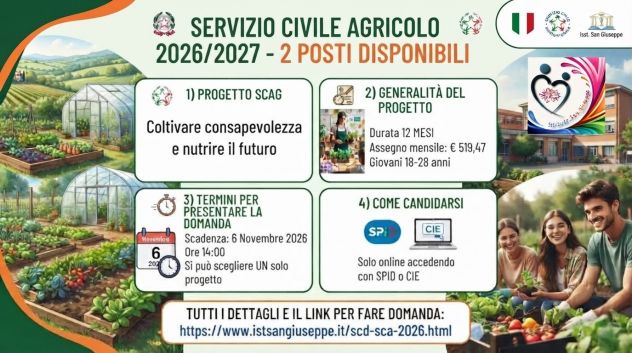 servizio civile agricolo
