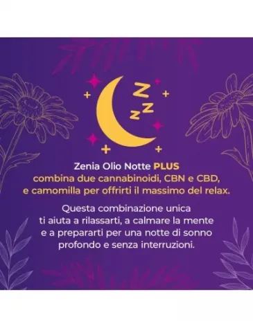 Zenia Olio Notte Plus CBN+CBD - Foto 10