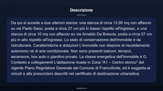 Immobile in asta di 58 m² in vendita a Francofonte - Foto 11