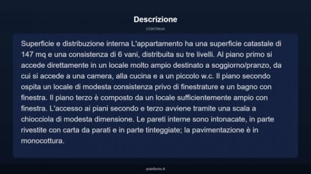 Immobile in asta di 147 m² con più di 5 locali in vendita a Roma - Foto 4