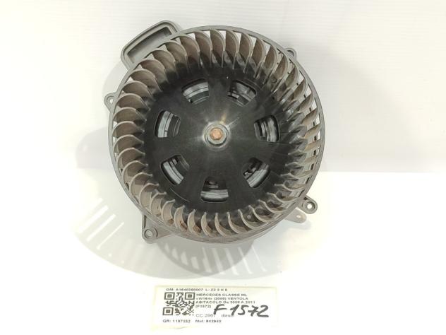VENTOLA ABITACOLO MERCEDES ML W164 3° Serie A1648350007 642940 diesel 2987 (0511)