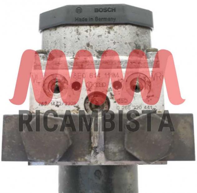 Audi A4 centralina gruppo pompa ABS 8E0614111M Bosch 0273004134 - Foto 3