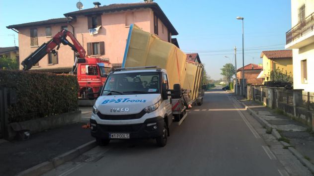 Piscina in vetroresina con sistema di filtraggio e trasporto - Foto 10