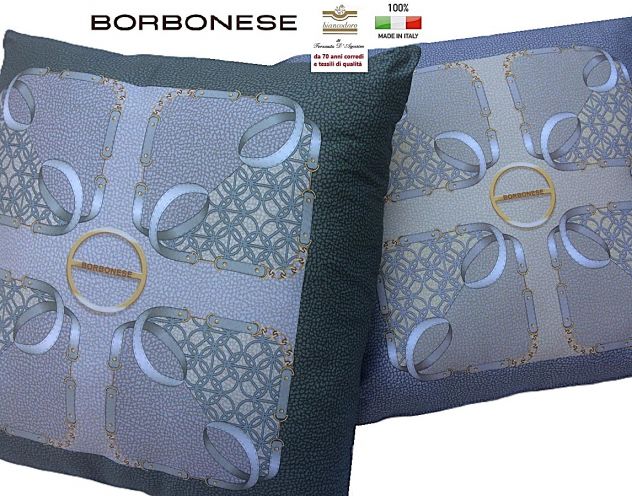4 CUSCINI ARREDO BORBONESE CM. 45 X 45 , SFODERABILI , CON ZIP ASSORTITI - Foto 3