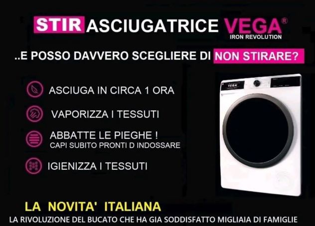 asciugatrice Stirasciugatrice Vega