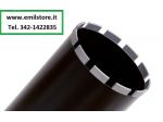 Foretto diamantato carotatore , corona diamantata per carotarice