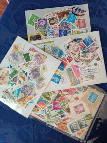 lotto 150 francobolli - Foto 3