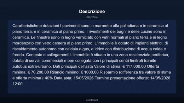 Immobile in asta di 219 m² con più di 5 locali in vendita a Jolanda di Savoia - Foto 13