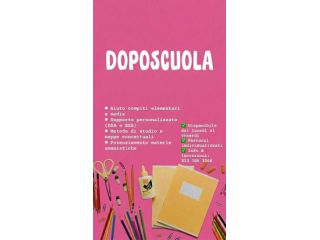 Tutor Didattico | Doposcuola Specialistico e Metodo di Studio (Scu
