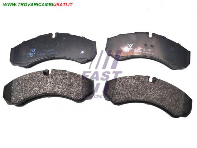 PASTIGLIE FRENO IVECO DAILY 00 POSTERIORE SENZA SENSORE 60/65C13 FT29121HD Meccanica  Impianto frenante  Freni  Pastiglie freni pos IVECO - DAILY CABI