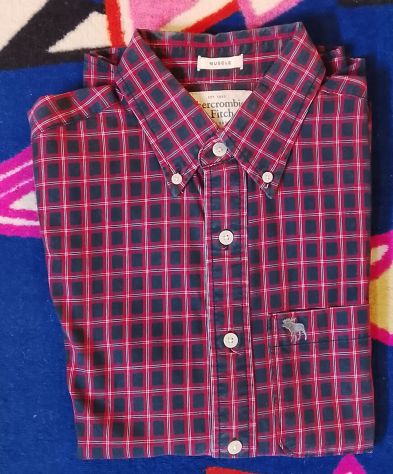 Abercrombie & Fitch camicia quadri cotone