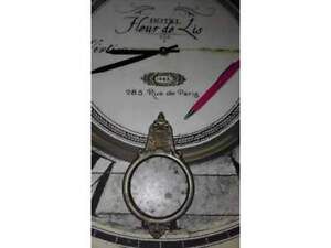 Enorme orologio pubblicitario in legno o similare - VIRTIME - Foto 4