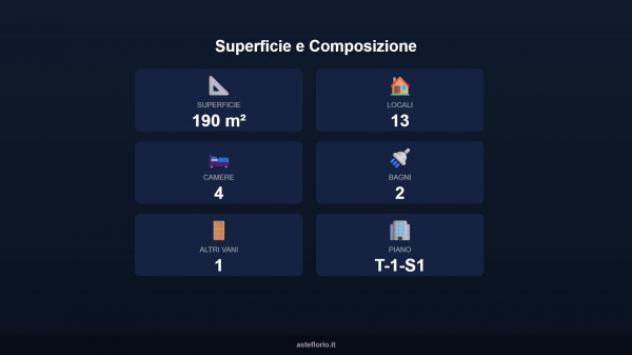 Immobile in asta di 190 m² in vendita a Sant'Angelo a Cupolo - Foto 3