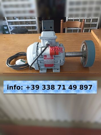 MOTORE ELETTRICO CON TAMPONE V.220 MONOFASE - Foto 3