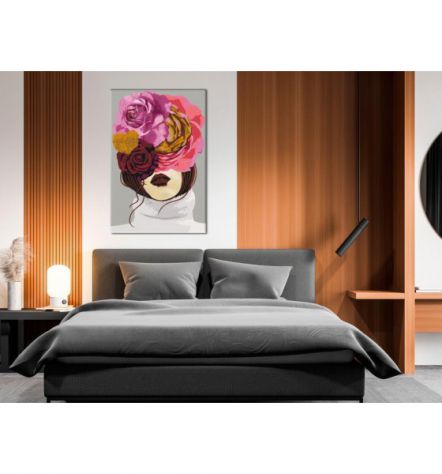 Quadro Fai Da Te Ritratto Femminile N.5 ARREDALACASA Spedizione Gratis - Foto 2