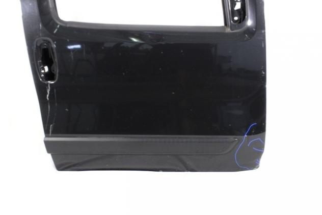 1367184080 PORTA ANTERIORE DESTRA PASSEGGERO FIAT QUBO 1.4 M 57KW 5M 5P (2011) RICAMBIO USATO AMMACCATA - Foto 2