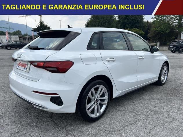 Audi A3 SPB 35 TFSI 150CV Sport Advanced ECCELLENTI CONDIZIONI - Foto 3