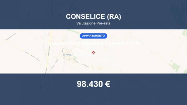 Immobile in asta di 111 m² con più di 5 locali e box auto in vendita a Conselice