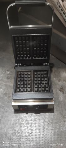 Vendo piastra waffle professionale - Foto 3