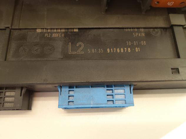 CENTRALINA PORTA FUSIBILI BMW Serie 1 Serie (E87) 9119446 N47D20A Diesel 2000 (07) - Foto 4