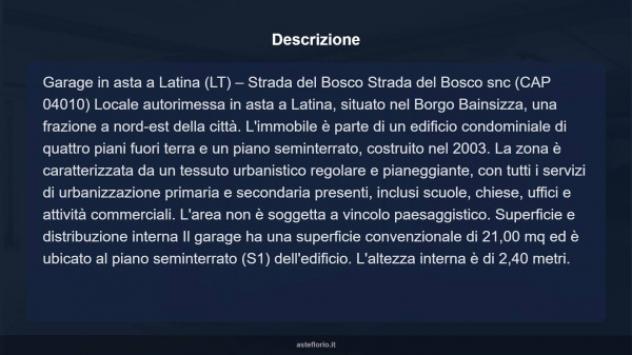 Immobile in asta di 21 m² in vendita a Latina - Foto 4