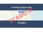 Immobile in asta di 324 m², box auto in vendita a Civitanova Marche