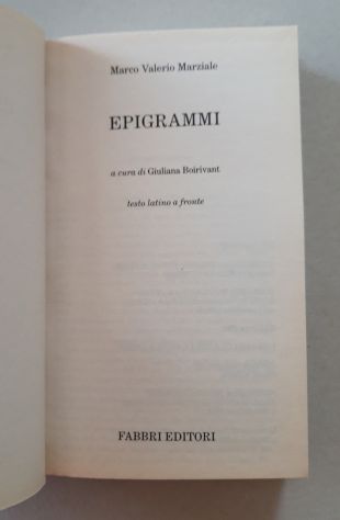 MARZIALE - Epigrammi - Foto 2