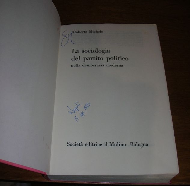LA SOCIOLOGIA DEL PARTITO POLITICO