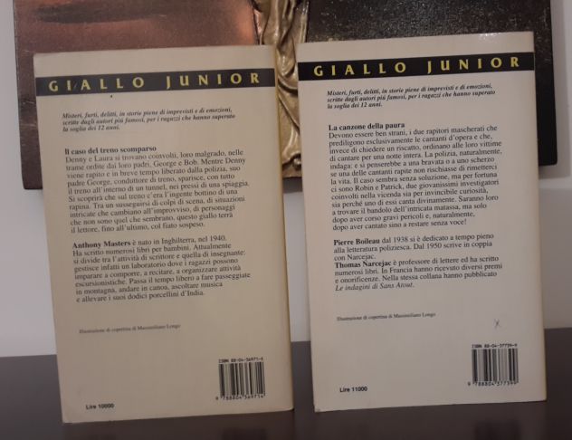 GIALLO JUNIOR, ARNOLDO MONDADORI EDITORE, N. 33 e N. 40. - Foto 3