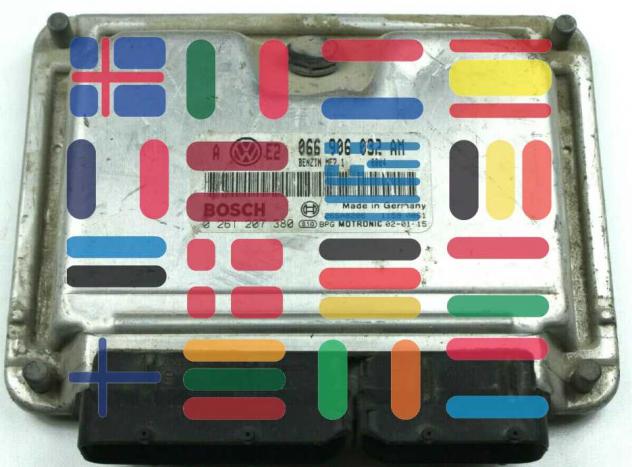 0261207380 066906032AM Volkswagen Golf 2.3 centralina motore Bosch