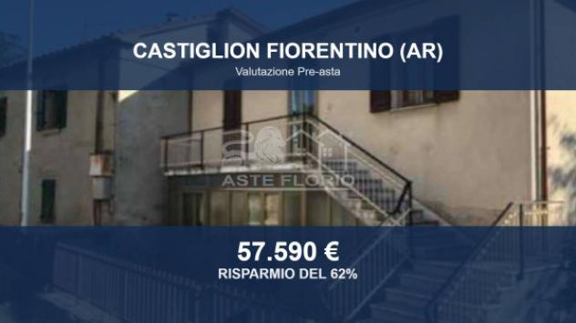 Immobile in asta di 83 m² con più di 5 locali e box auto in vendita a Castiglion Fiorentino