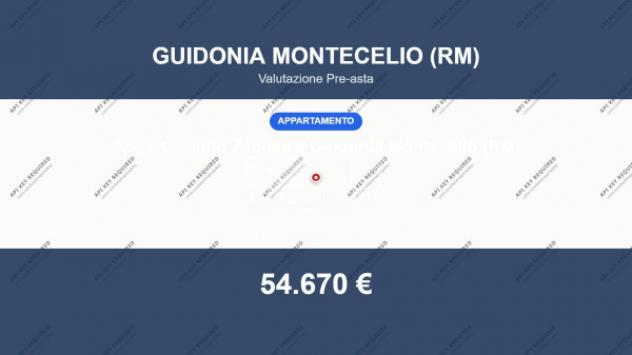 Immobile in asta di 123 m² con più di 5 locali in vendita a Guidonia Montecelio