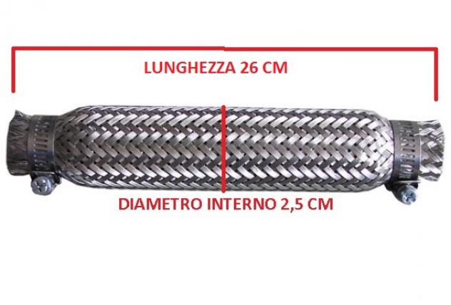 11.6.216 TUBO FLESSIBILE SCARICO LIGIER 162 AMBRA NOVA