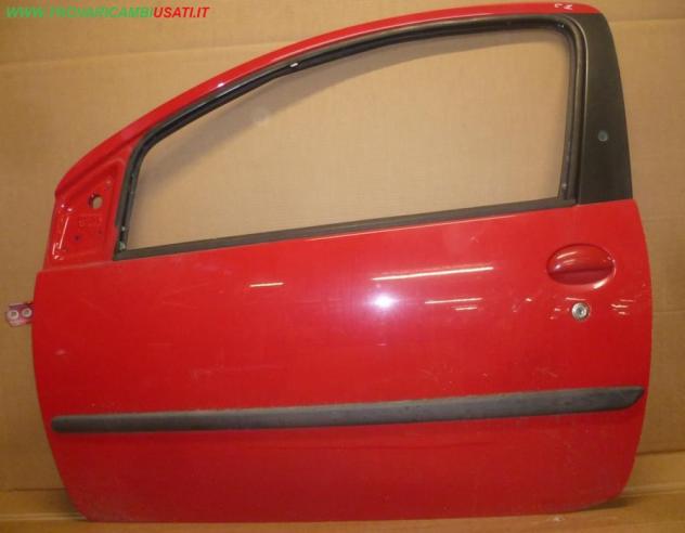 PORTA S. ROSSA Carrozzeria Lamierati esterni Porte Porta ant. sx. CITROEN - C1 - 01-06-2005 - 01-06-2014, PEUGEOT - 107 - 01-