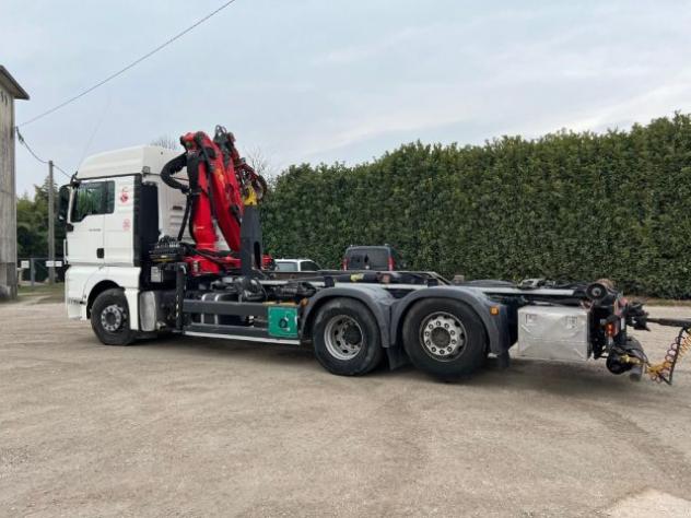 MAN MAN TGX 26.480 SCARRABILE CON GRU rif. 23825088 - Foto 4