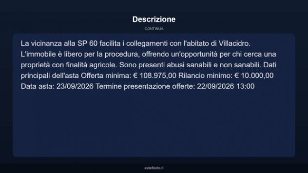 Immobile in asta di 7000 m² in vendita a Villacidro - Foto 7