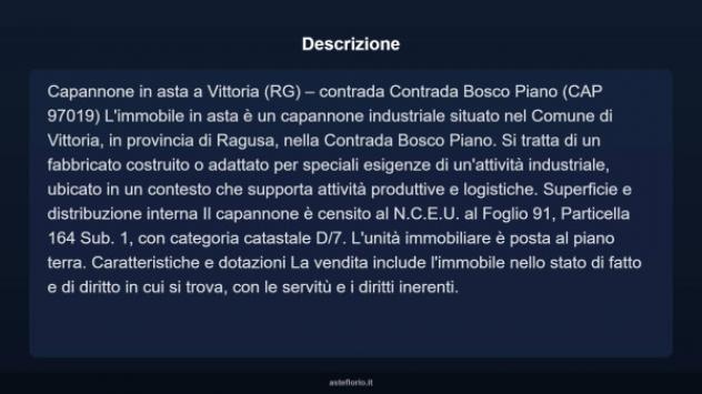 Immobile in asta di 400 m² in vendita a Vittoria - Foto 7