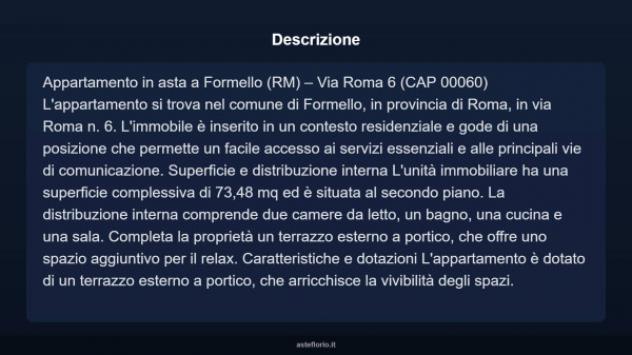 Immobile in asta di 73 m² in vendita a Formello - Foto 17